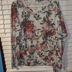 AVLN Floral Sweater